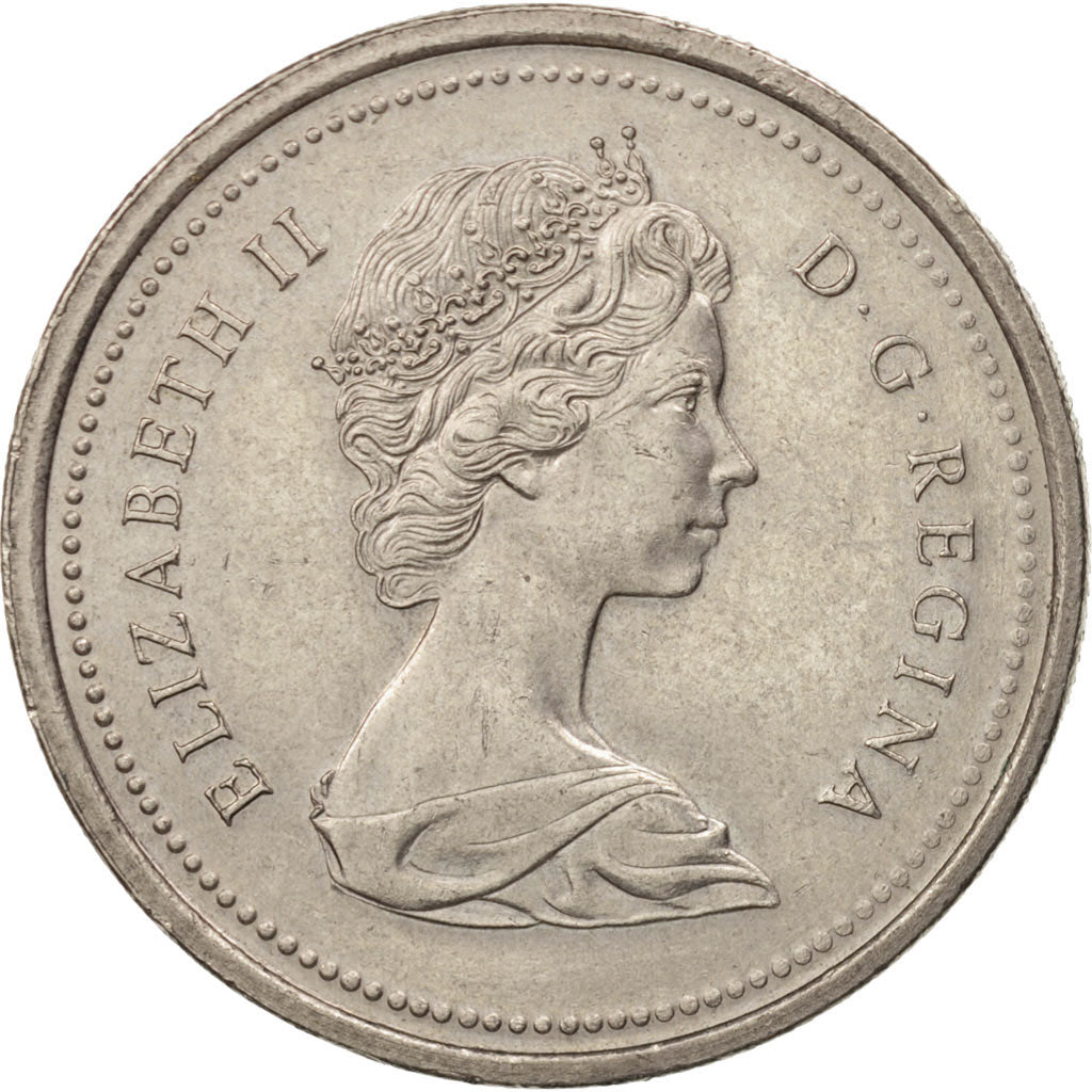 Canada, Elizabeth II, Dollar, 1974, Ottawa, AU(55-58), Nickel, KM:88