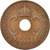 EAST AFRICA, George VI, 10 Cents, 1941, TTB, Bronze, KM:26.1
