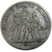 FRANCE, Hercule, 5 Francs, 1849, Strasbourg, KM #756.2, VF(30-35), Silver,...