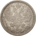 Russia, Nicholas II, 20 Kopeks, 1907, St. Petersburg, VF(20-25), KM:22a.1