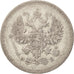 Moneda, Rusia, Nicholas II, 10 Kopeks, 1908, St. Petersburg, MBC, Plata