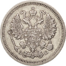 Monnaie, Russie, Nicholas II, 10 Kopeks, 1911, St. Petersburg, TTB, Argent