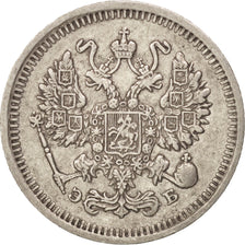 Monnaie, Russie, Nicholas II, 10 Kopeks, 1911, St. Petersburg, TTB, Argent