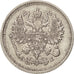 Moneda, Rusia, Nicholas II, 10 Kopeks, 1912, St. Petersburg, MBC+, Plata