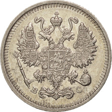 Moneta, Russia, Nicholas II, 10 Kopeks, 1913, St. Petersburg, AU(55-58), Srebro