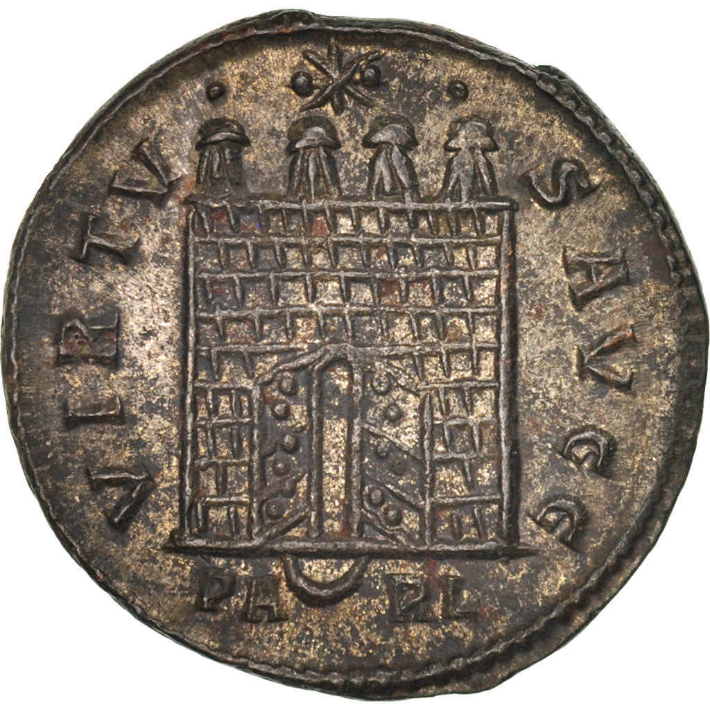 Constantine I, Follis, Arles, MS(60-62), Bronze, RIC:291