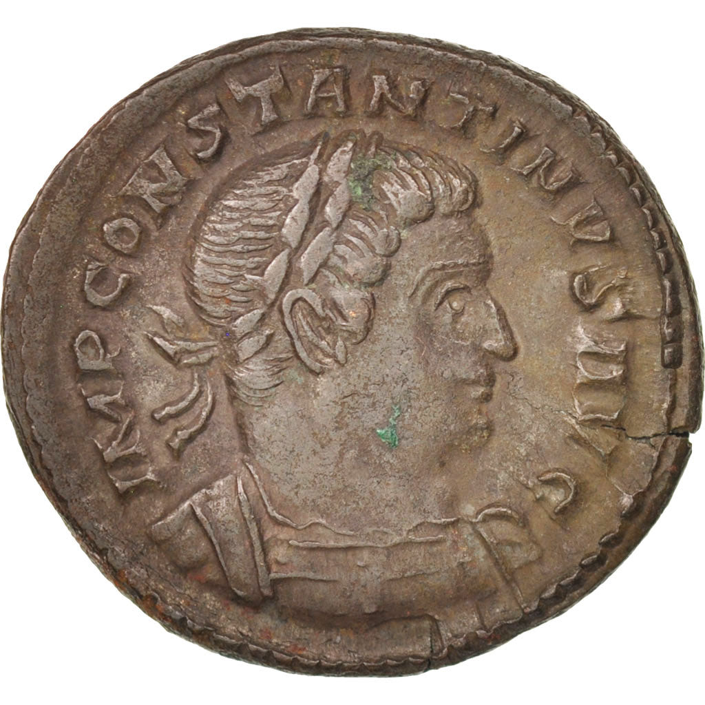 Constantine I, Follis, Trier, AU(55-58), Bronze, RIC:870