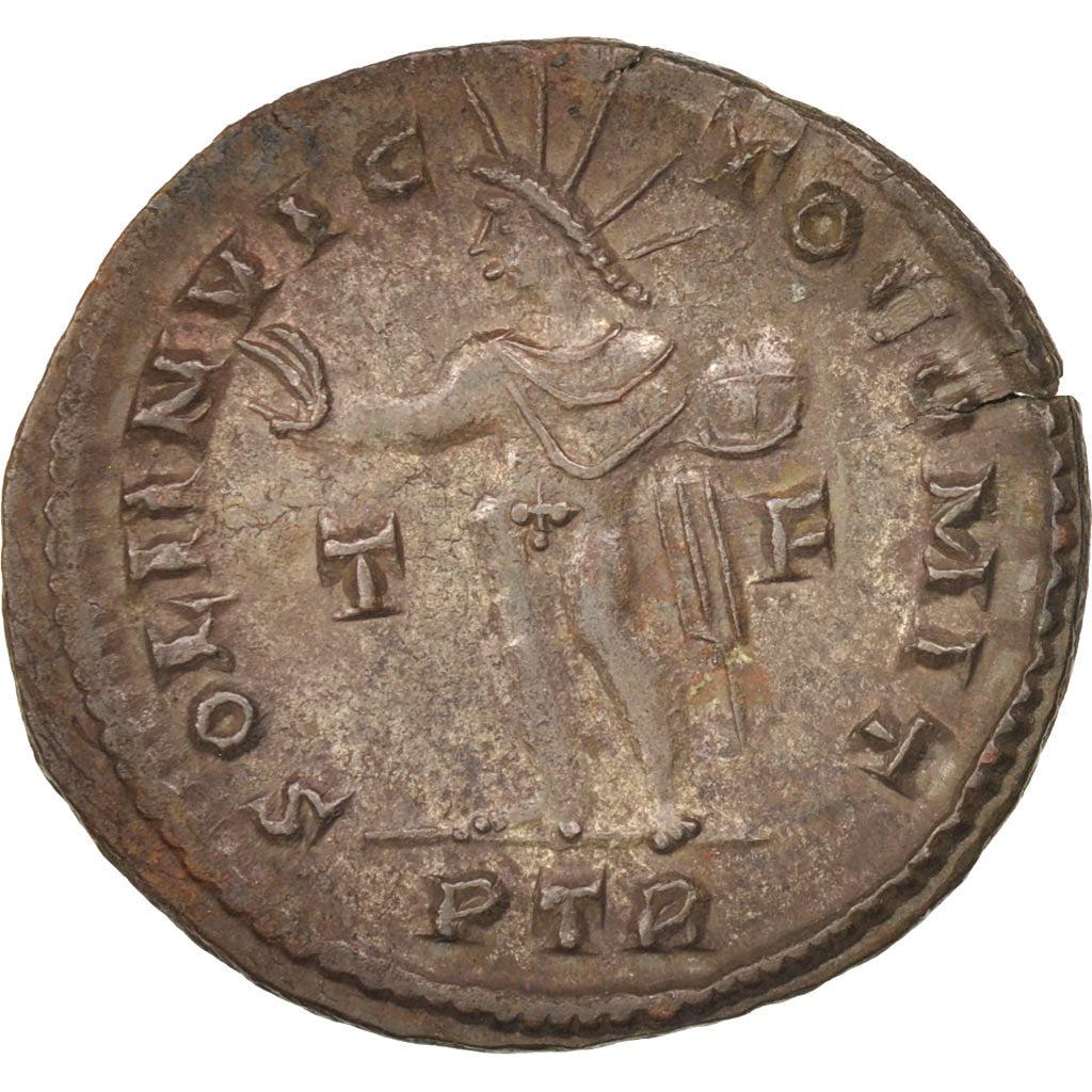 Constantine I, Follis, Trier, AU(55-58), Bronze, RIC:870
