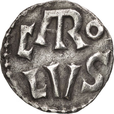 France, Charlemagne, Denier, Melle, TTB+, Argent, Depeyrot:605