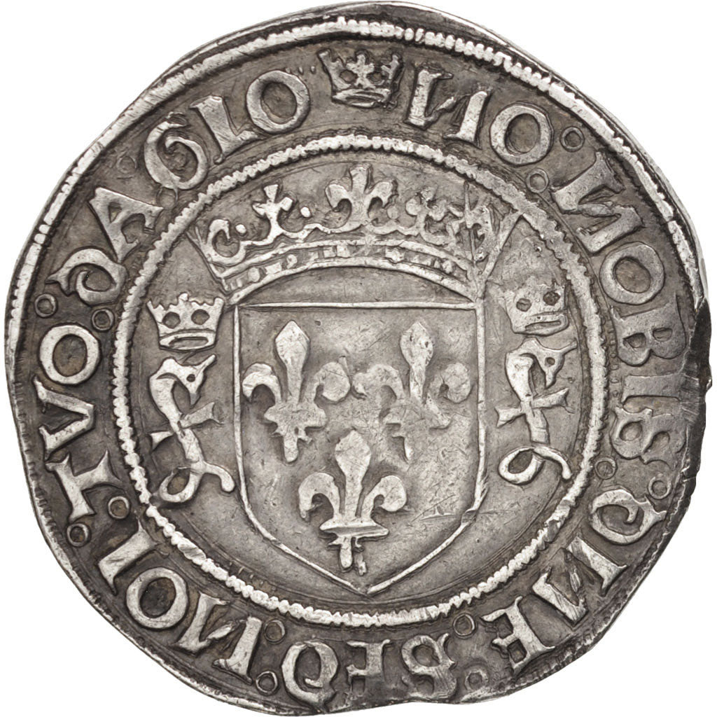 Francia, Teston, Dijon, BB, Argento, Duplessy:817