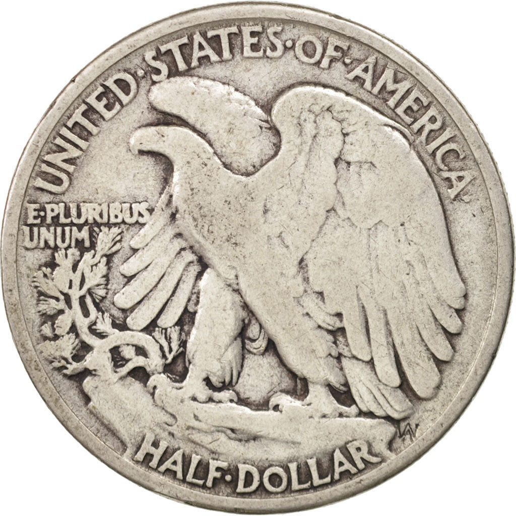 États-Unis, Walking Liberty Half Dollar, 1942, Philadelphia, TB, KM:142