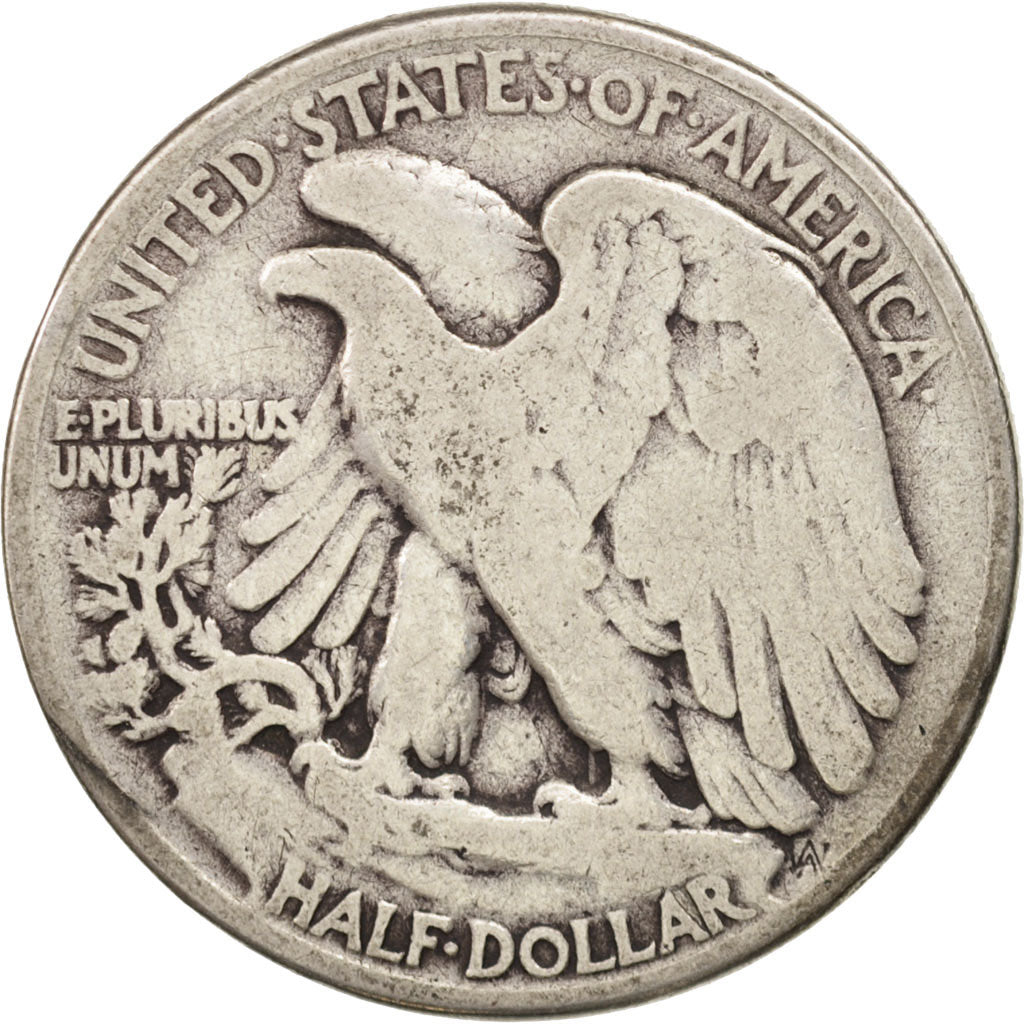 Vereinigte Staaten, Walking Liberty Half Dollar, 1943, Philadelphia, VF(20-25)