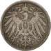 Coin, GERMANY - EMPIRE, Wilhelm II, 10 Pfennig, 1900, Berlin, VF(30-35)