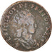 France, Louis XIV, Liard de France, 1656, Pont-de-l'Arche, VF(20-25), KM:192.2