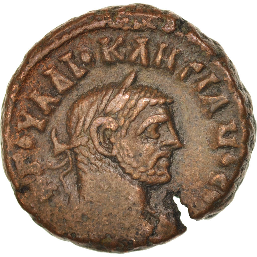 Coin, Diocletian, Tetradrachm, Alexandria, AU(50-53), Billon, Milne:4840