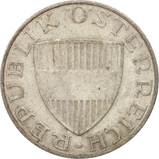 Coin, Austria, 10 Schilling, 1957, EF(40-45), Silver, KM:2882