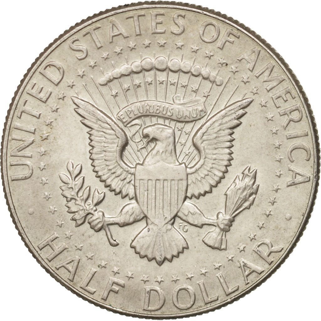 United States, Kennedy Half Dollar, 1969, Denver, AU(55-58), Silver, KM:202a