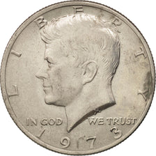 Coin, United States, Kennedy Half Dollar, Half Dollar, 1973, U.S. Mint