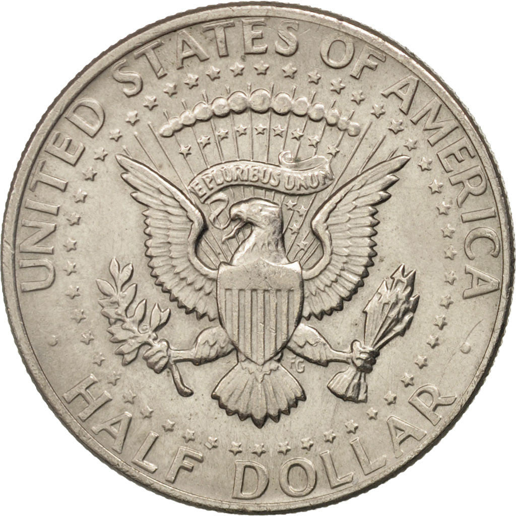 Coin, United States, Kennedy Half Dollar, Half Dollar, 1973, U.S. Mint