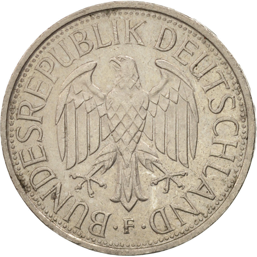 Moneda, ALEMANIA - REPÚBLICA FEDERAL, Mark, 1988, Stuttgart, MBC+, Cobre -