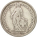 Switzerland, 2 Francs, 1886, Bern, VF(20-25), Silver, KM:21