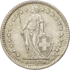 Switzerland, 2 Francs, 1959, Bern, AU(55-58), Silver, KM:21