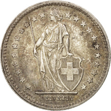 Coin, Switzerland, 2 Francs, 1944, Bern, AU(50-53), Silver, KM:21