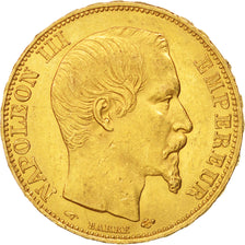 Munten, Frankrijk, Napoleon III, Napoléon III, 20 Francs, 1857, Paris, ZF+