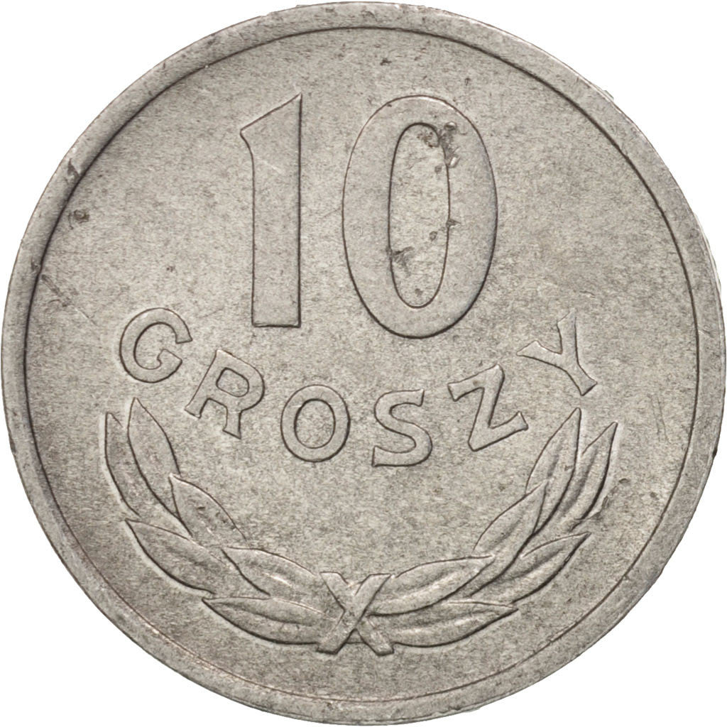 Monnaie, Pologne, 10 Groszy, 1949, Warsaw, TTB+, Aluminium, KM:42a