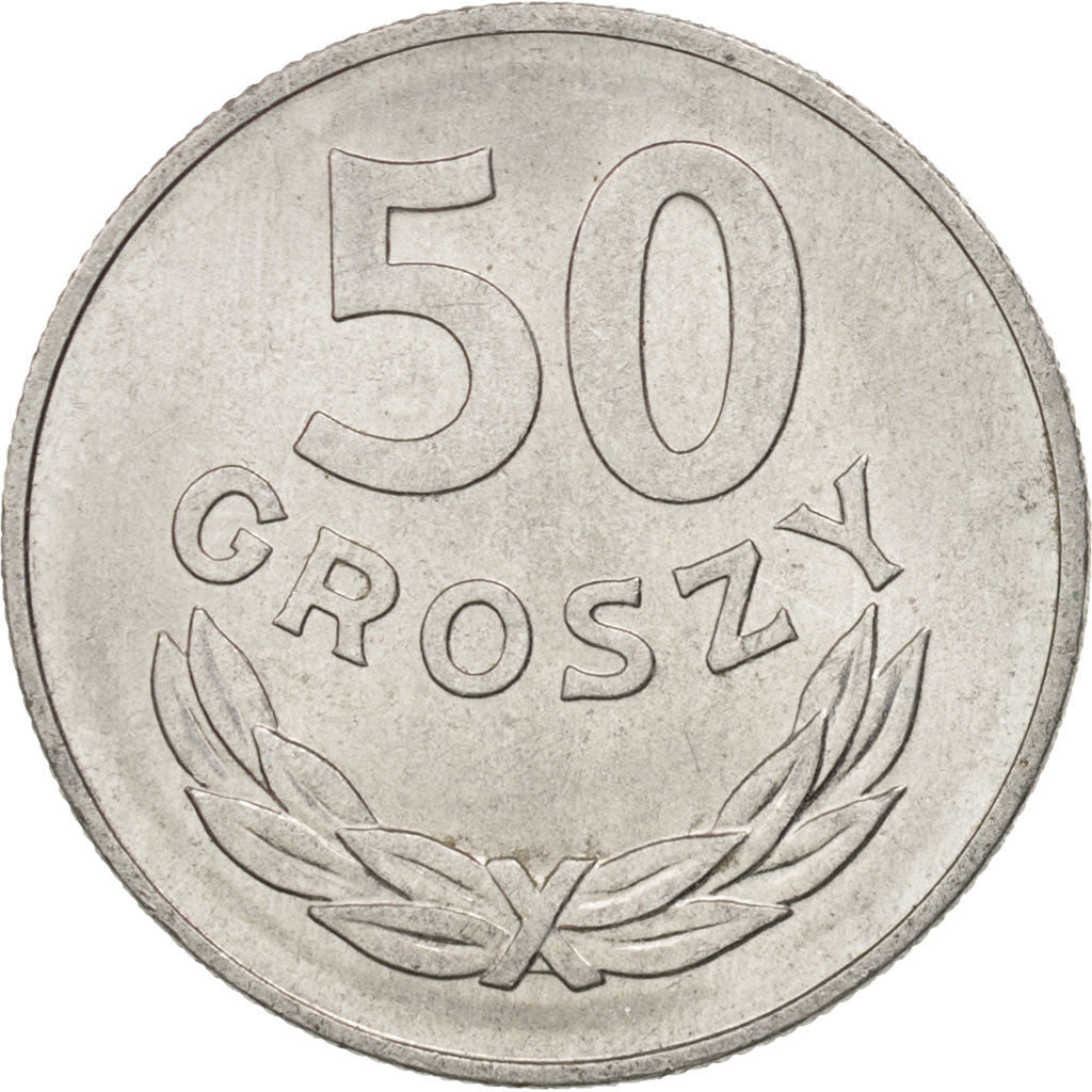 Monnaie, Pologne, 50 Groszy, 1976, Warsaw, SUP, Aluminium, KM:48.1