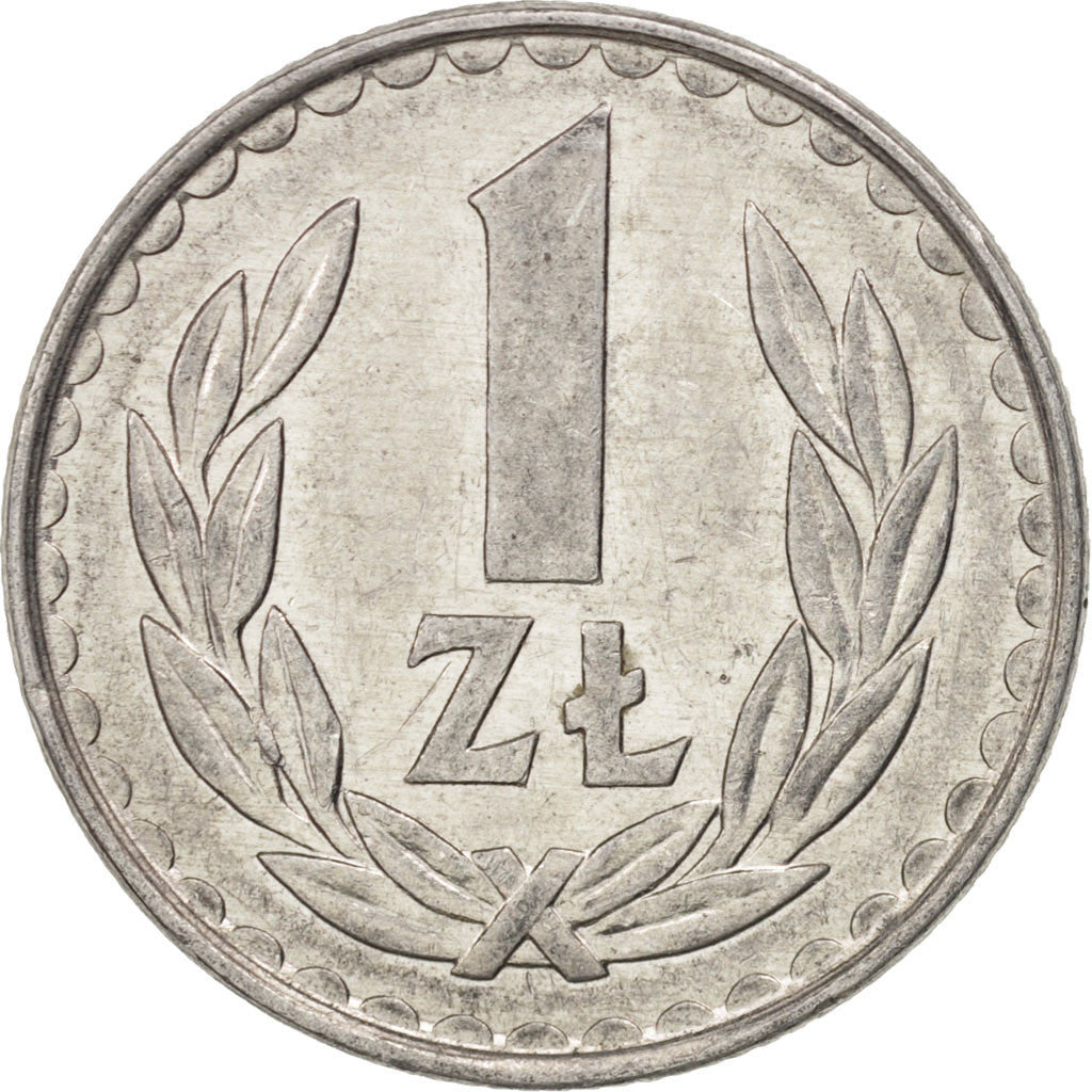 Monnaie, Pologne, Zloty, 1982, Warsaw, TTB+, Aluminium, KM:49.1