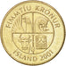 Iceland, 50 Kronur, 2001, AU(55-58), Nickel-brass, KM:31