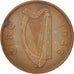 Moneda, REPÚBLICA DE IRLANDA, Penny, 1946, MBC+, Bronce, KM:11