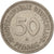 Coin, GERMANY - FEDERAL REPUBLIC, 50 Pfennig, 1950, Munich, AU(50-53)