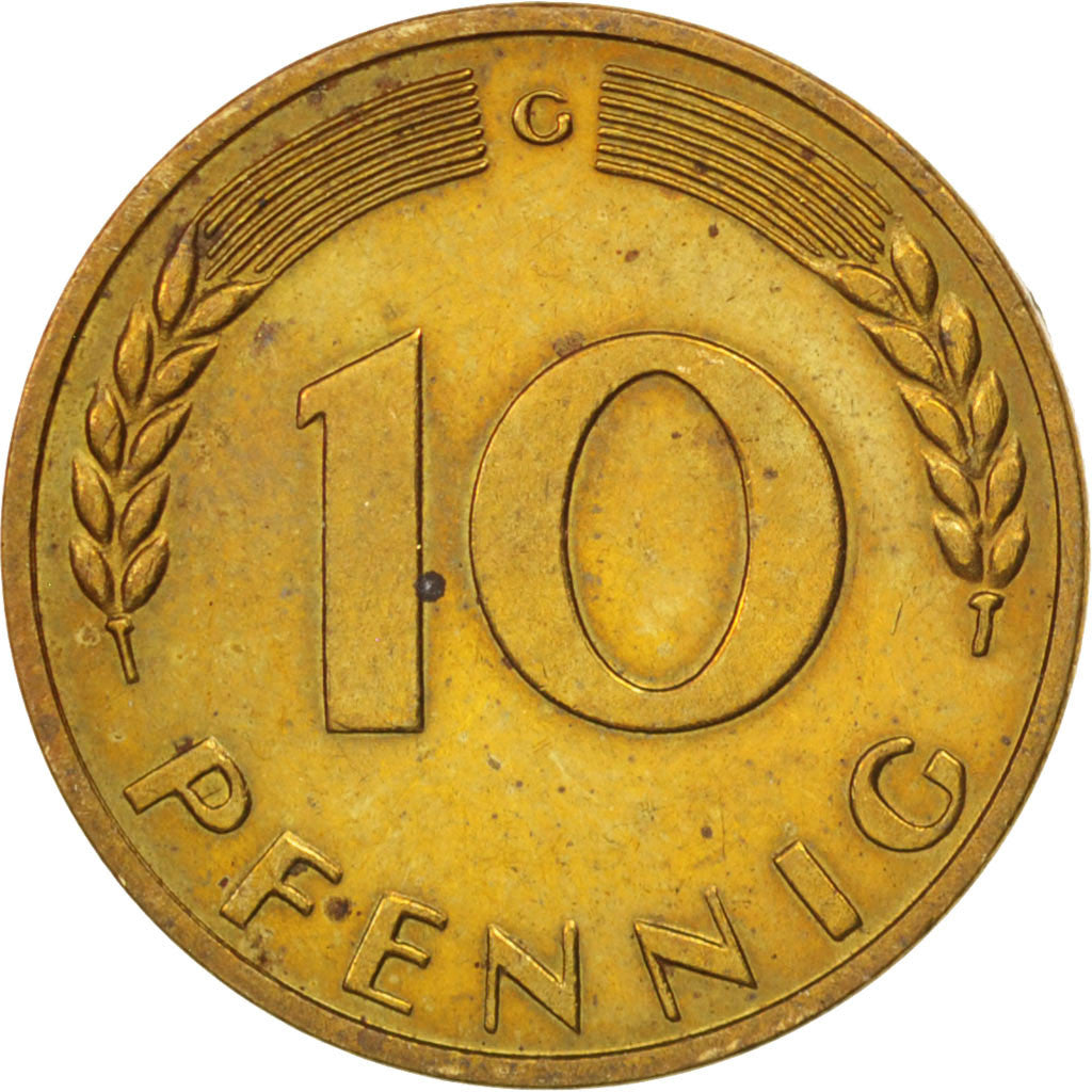 Coin, GERMANY - FEDERAL REPUBLIC, 50 Pfennig, 1970, Munich, MS(60-62)
