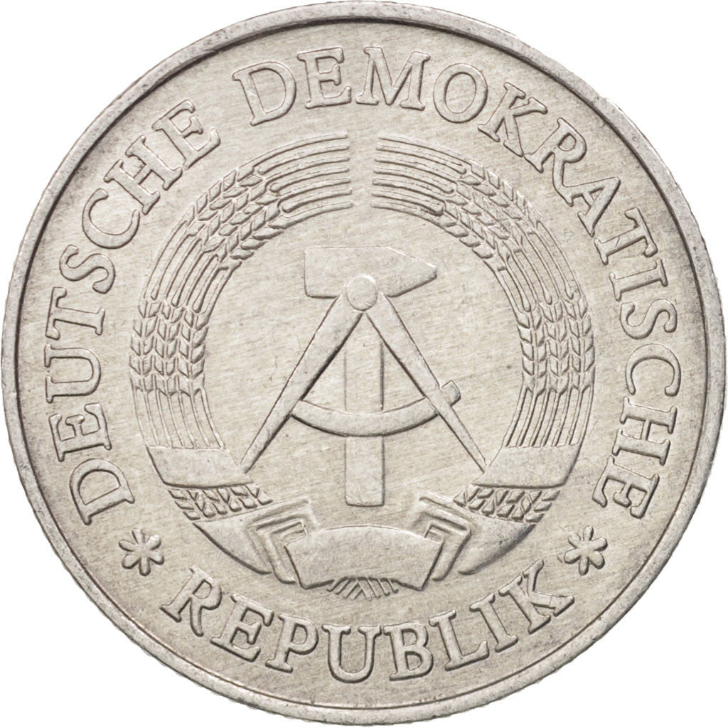 GERMAN-DEMOCRATIC REPUBLIC, 2 Mark, 1982, Berlin, AU(50-53), Aluminum, KM:48