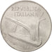 Moneta, Włochy, 10 Lire, 1969, Rome, AU(55-58), Aluminium, KM:93