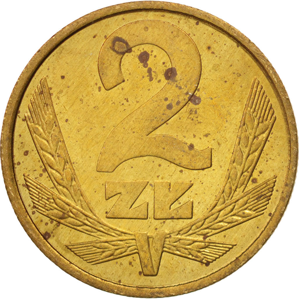 Monnaie, Pologne, 2 Zlote, 1979, Warsaw, SUP, Laiton, KM:80.1