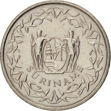 Coin, Suriname, 10 Cents, 1989, MS(60-62), Nickel plated steel, KM:13a