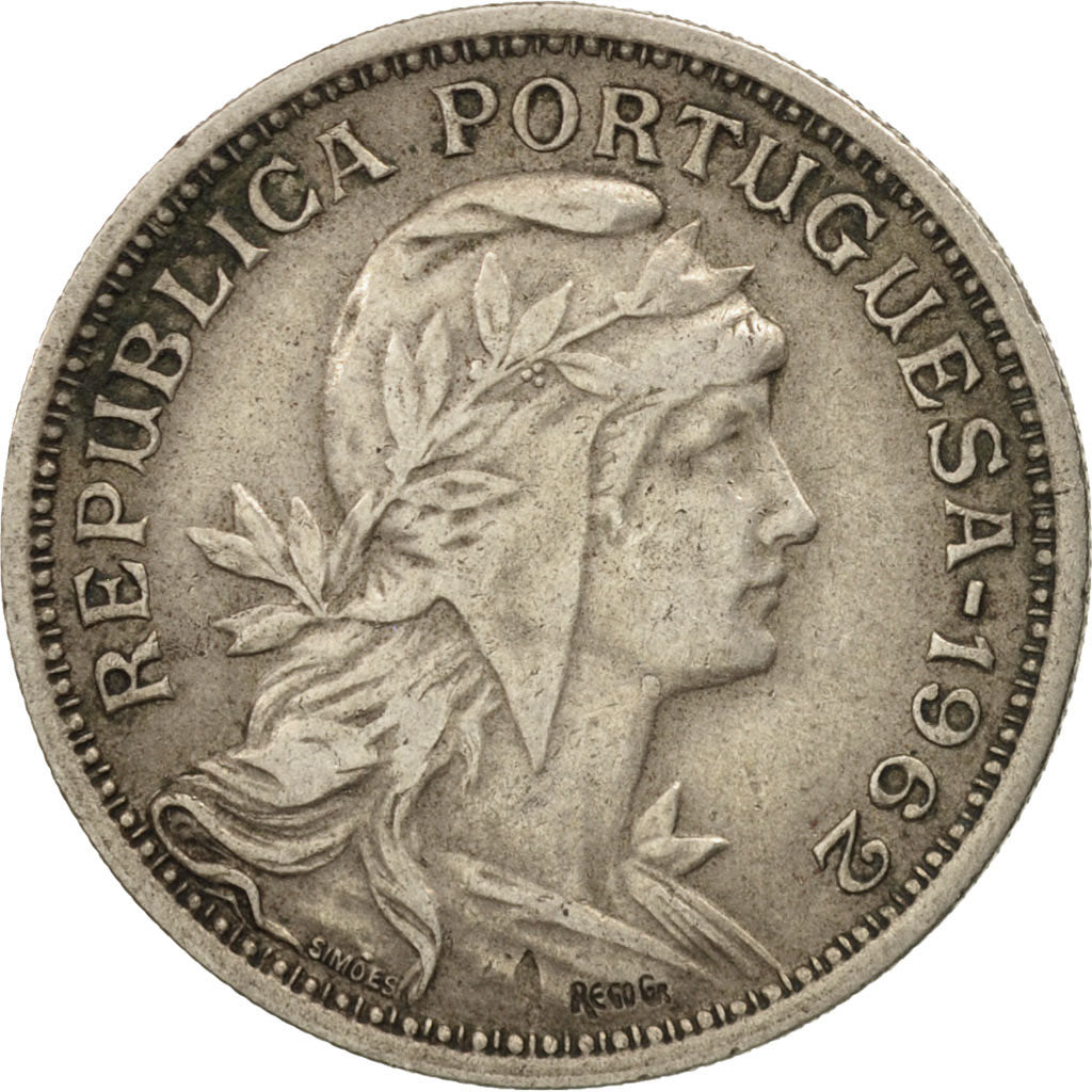 Coin, Portugal, 50 Centavos, 1962, EF(40-45), Copper-nickel, KM:577