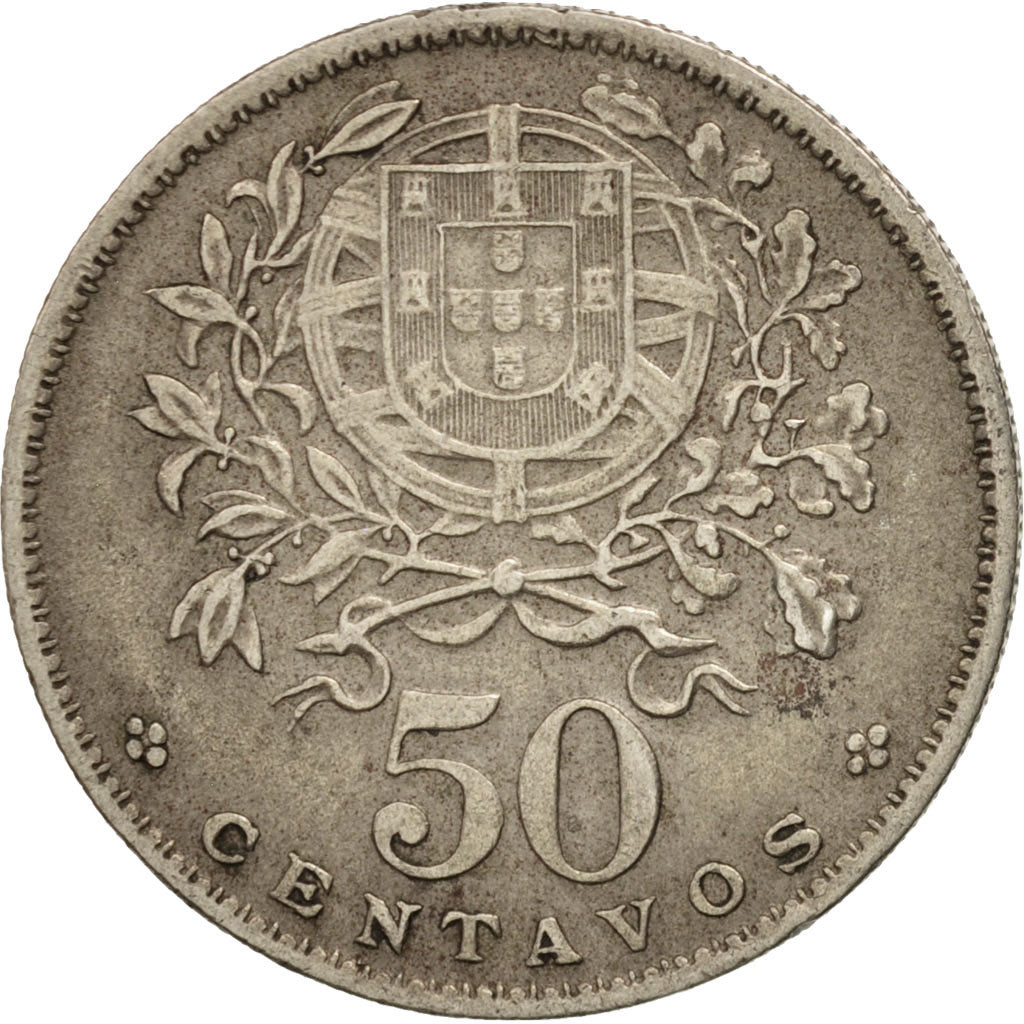 Coin, Portugal, 50 Centavos, 1962, EF(40-45), Copper-nickel, KM:577