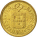 Coin, Portugal, Escudo, 1989, AU(55-58), Nickel-brass, KM:631