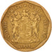 Moneta, Sudafrica, 20 Cents, 1994, Pretoria, BB, Acciaio placcato in bronzo