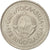 Moneta, Jugosławia, 10 Dinara, 1987, AU(55-58), Miedź-Nikiel, KM:89