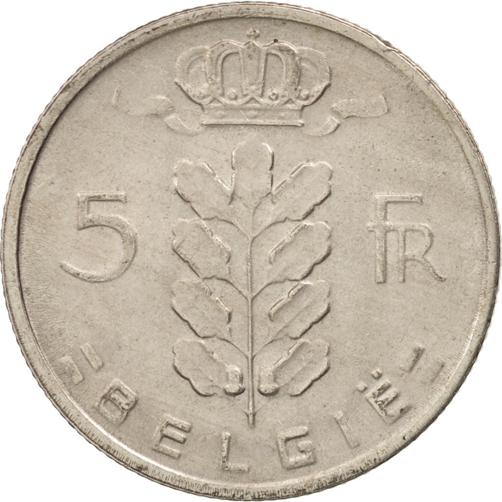 Monnaie, Belgique, 5 Francs, 5 Frank, 1968, SUP, Copper-nickel, KM:135.1
