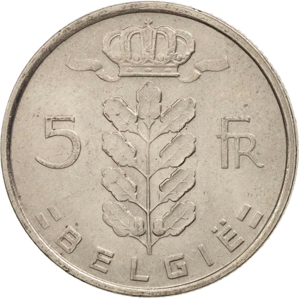Monnaie, Belgique, 5 Francs, 5 Frank, 1975, SUP, Copper-nickel, KM:135.1