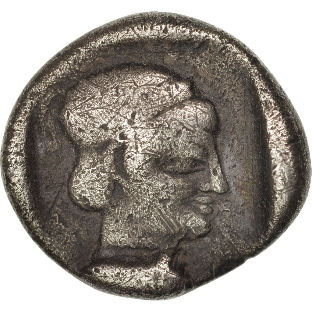 Arcadie, Ligue Arcadienne, Hémidrachme, Mantinée, TB, Argent