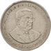 Coin, Mauritius, 5 Rupees, 1992, EF(40-45), Copper-nickel, KM:56