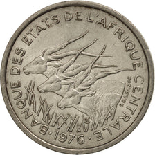 Central African States, 50 Francs, 1976, Paris, MS(60-62), Nickel, KM:11