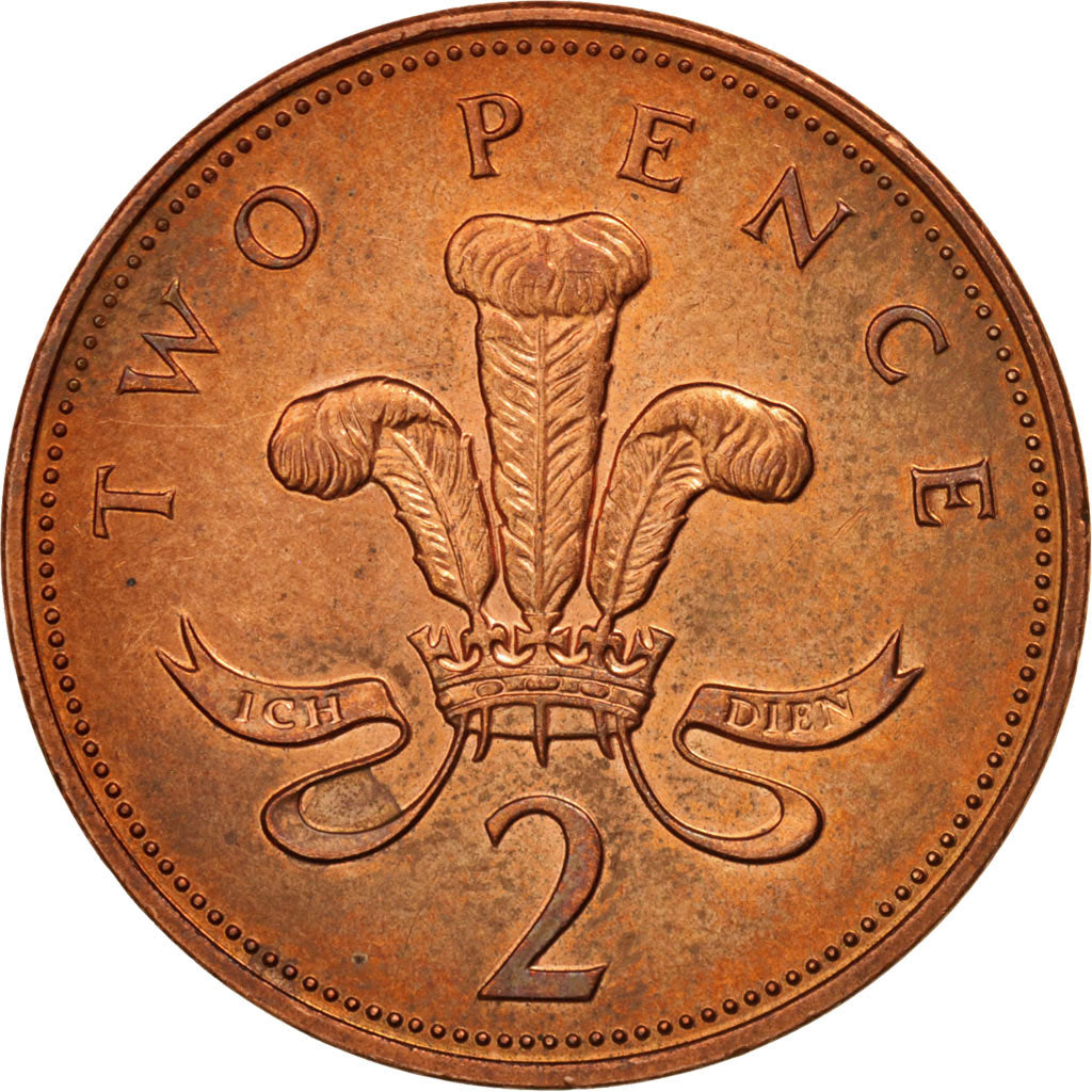 Munten, Groot Bretagne, Elizabeth II, 2 Pence, 1994, PR+, Copper Plated Steel